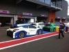 Megane Trophy vor dem Podium